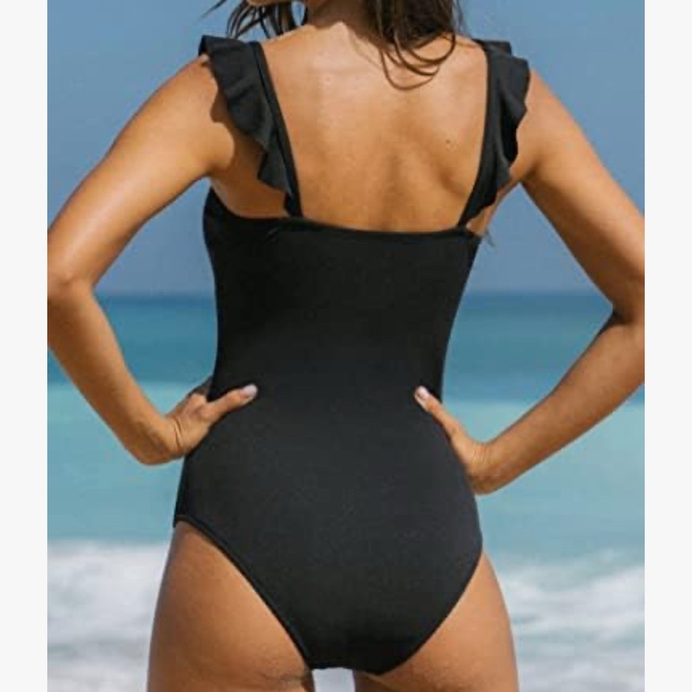 Hilinkner Black One-Piece Swimsuit - Picture 3 of 9